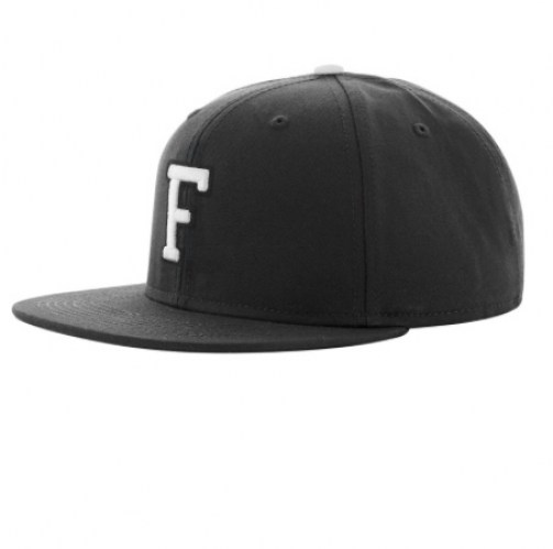 Letter Youth Cap F blk